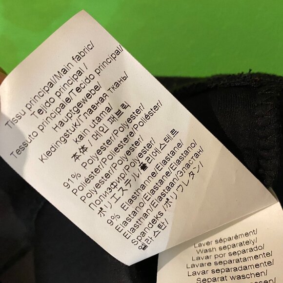 Kenzo Neoprene Oversized Logo Patch Sweatshirt XS - Picture 5 of 10